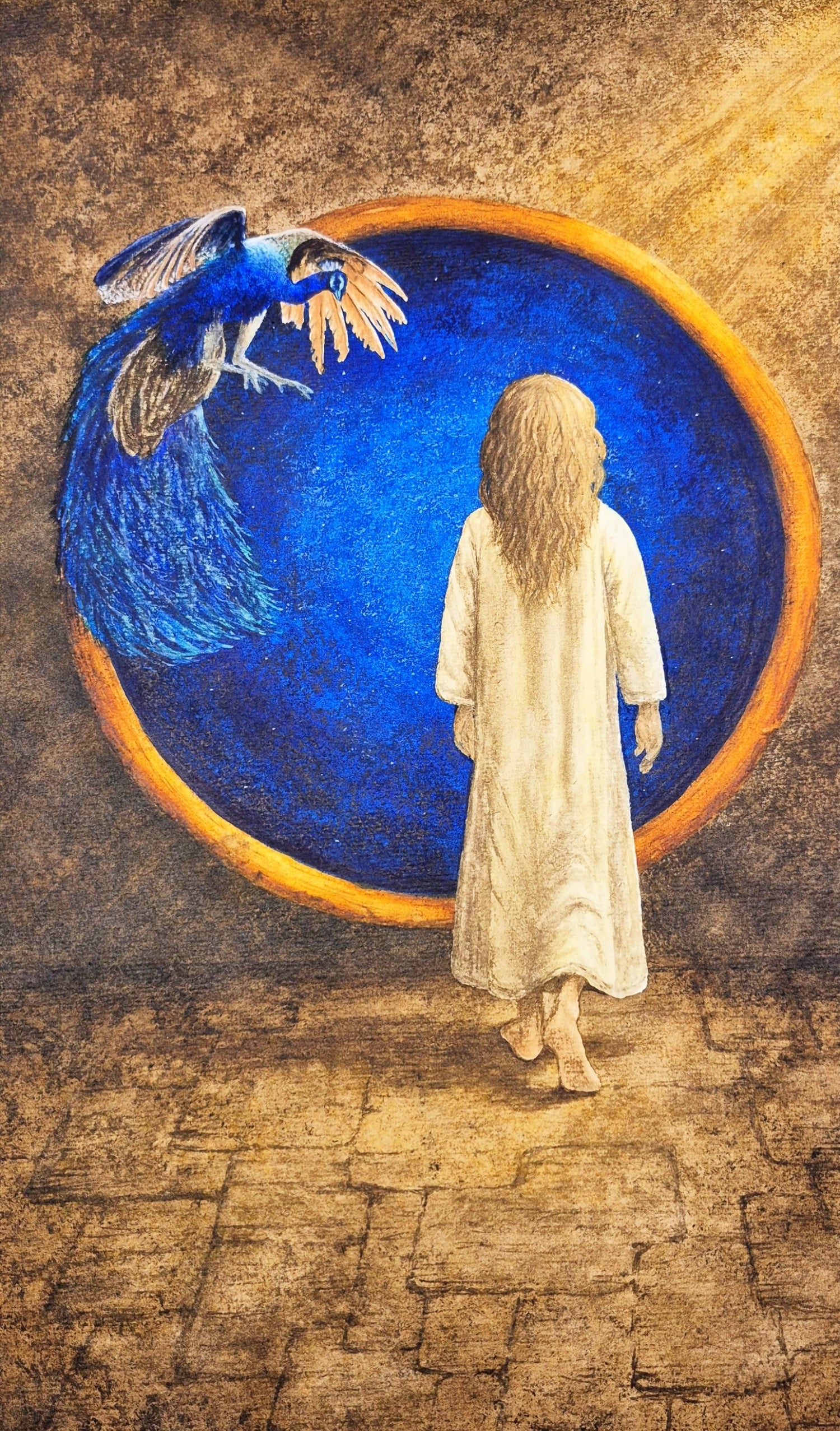 Dreams, Mysticism & Symbols – a world where reality meets imagination. Each painting is a doorway inward, a record of a silent dialogue between the conscious and the unseen. A space where colors whisper the stories of the soul.