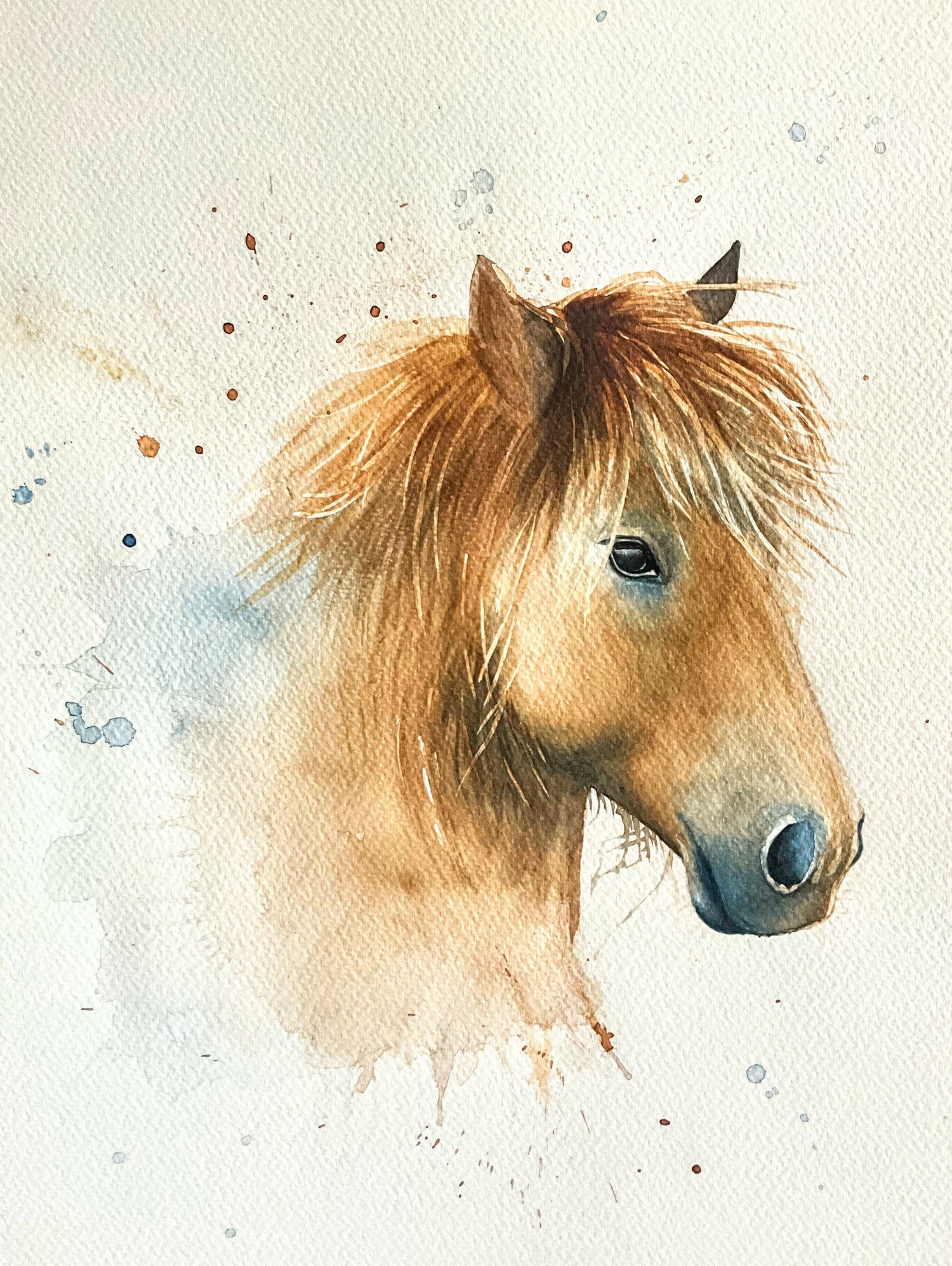 Animals of the North – arctic foxes, horses, and sheep living in harmony with the wild. In each of them, I find a reflection of strength and tenderness, a quiet connection I translate into my paintings.