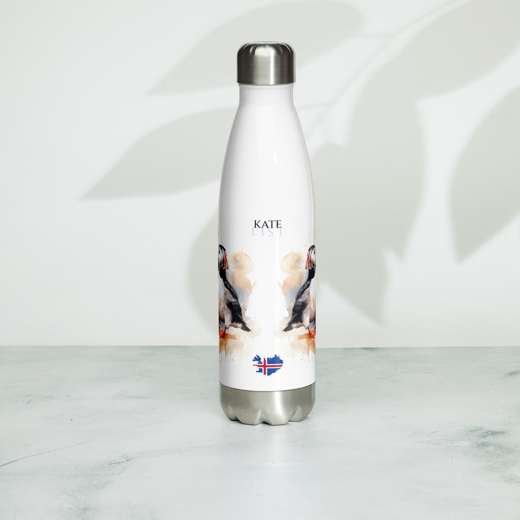 Puffin stainless Steel Water Bottle - kate-list