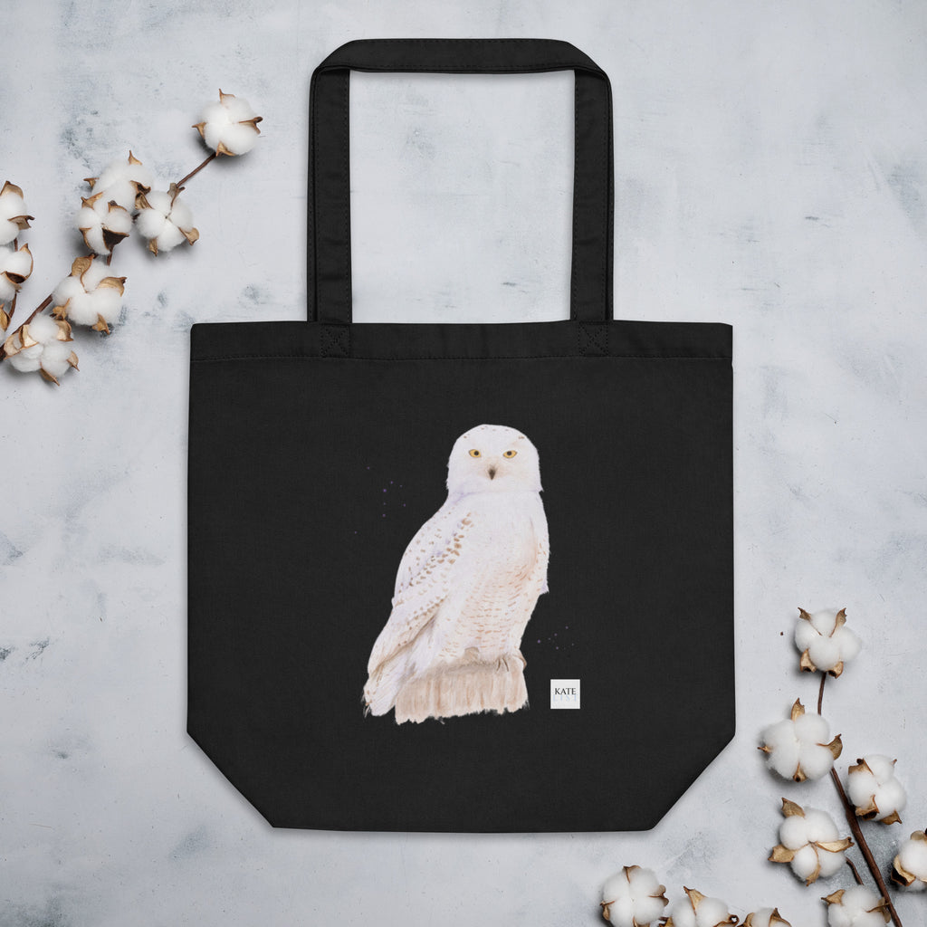 Snæugla Eco Tote Bag - kate-list