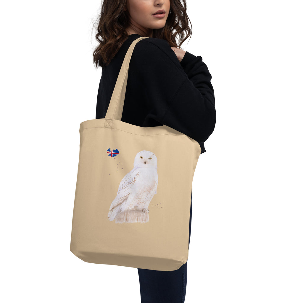 Snæugla Eco Tote Bag - kate-list