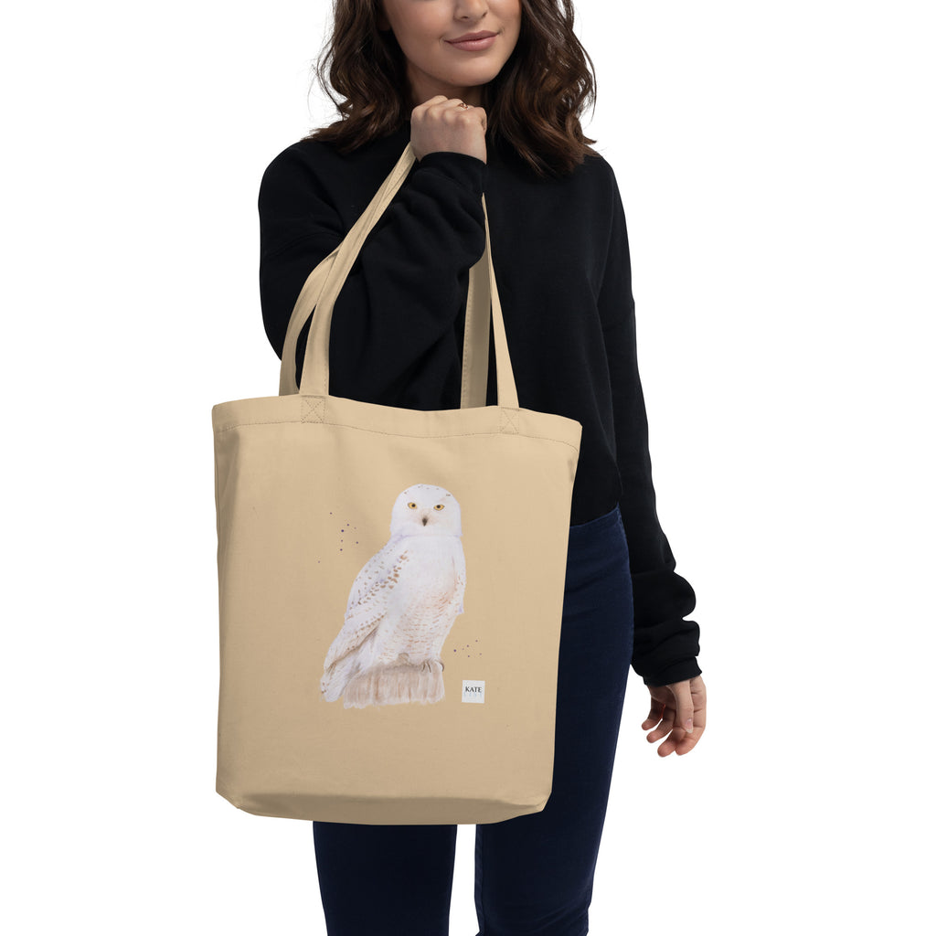 Snæugla Eco Tote Bag - kate-list