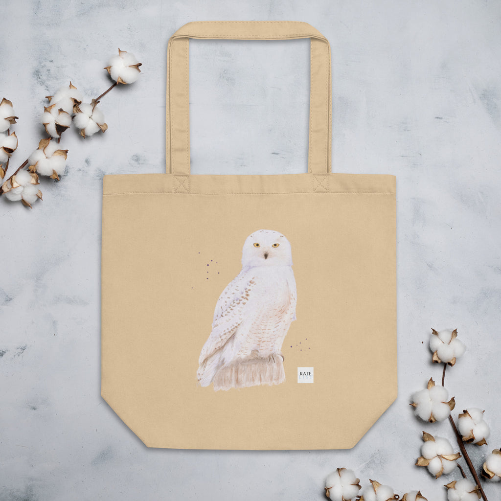 Snæugla Eco Tote Bag - kate-list