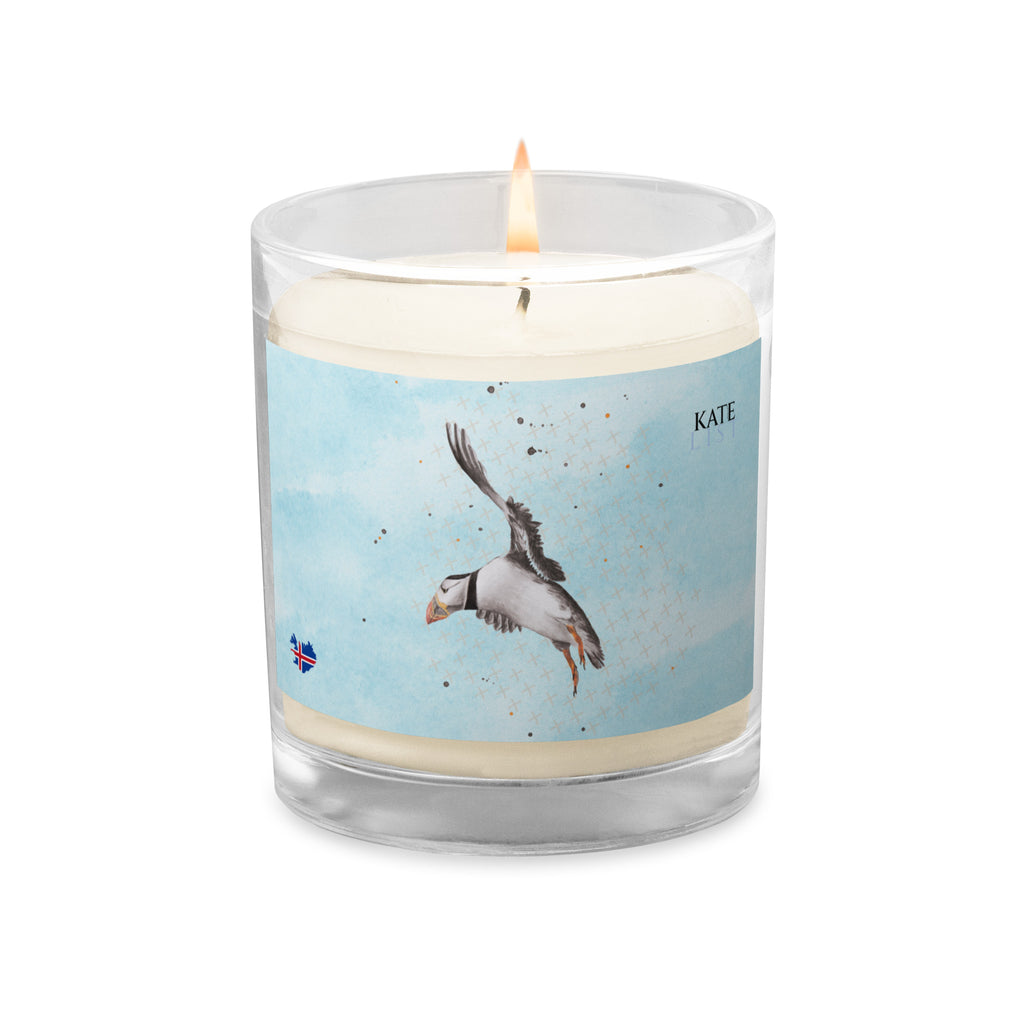 Lundi Glass jar soy wax candle - kate-list